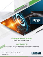 Taller Urbano Unidad 3-4