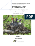 NIDOS Y REPRODUCCIÓN DE AVES ARGENTINAS - Tomo - 2 - Aves - Passeriformes