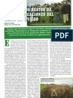 Publicación en LegioXXI de la visita a las fortificaciones del cerco de Oviedo