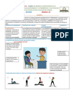 Sesión de Aprendizaje 2021 Semana 6