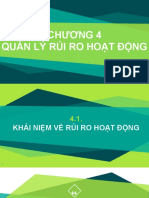 Chương 4. Quản lý rủi ro hoạt động