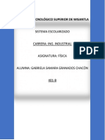 Unidad 2. Ejercicios - Gabriela Samara Granados Chacón - 401B