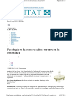 Art. 02 - Revista Habitat, Patologia en La Const., Errores en La Enseñanza