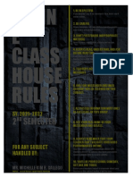 Online Class House Rules