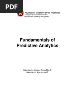 Cauilan, Ericka Mae MM-3-3N Predictive Analytics Correspondence