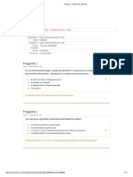 Prueba 1 - Revisión de Intentos