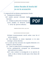 Requerimientos Fiscales & Teoría Del Caso en La Acusación