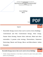 Renewable Energy Sources for Green Buildings