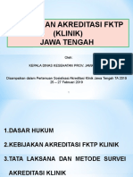 KEBIJAKAN AKREDITASI FKTP KLINIK Jateng 2019-1