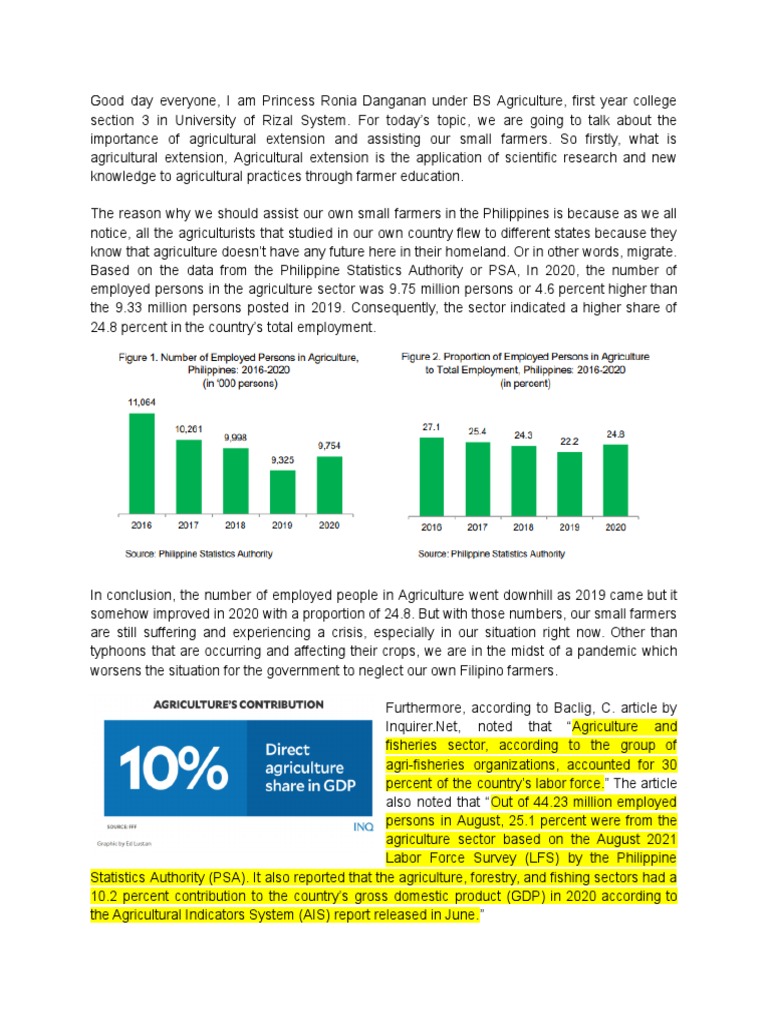 Script in Agri | PDF | Agriculture | Farmer