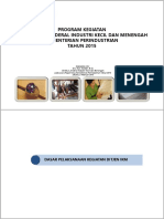Program Kegiatan Direktorat Jenderal Industri Kecil Dan Menengah Kementerian Perindustrian TAHUN 2015