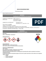 MSDS Pinturas en Spray - ABRO