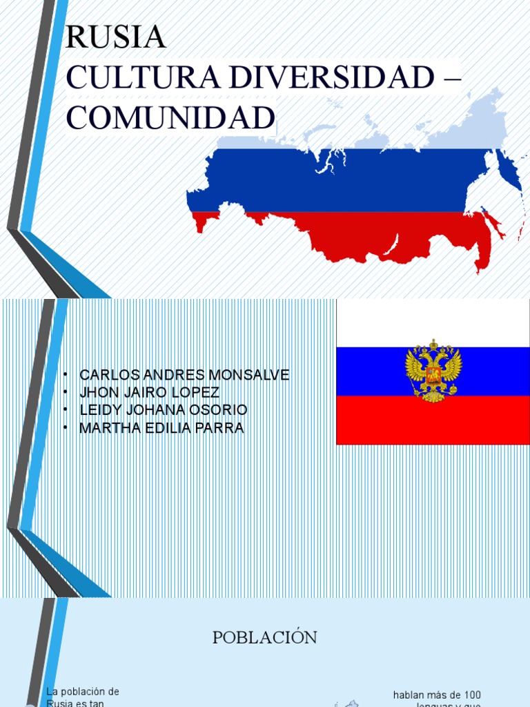 Cultura Rusia Diapositivas | PDF | Rusia | Política mundial