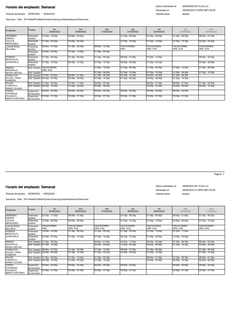 horario-del-empleado-semanal-pdf