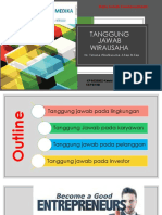 Tanggung Jawab Wirausaha: Mata Kuliah Kewirausahaan