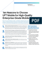 Ten Reasons To Choose Uft Mobile For High Quality Enterprise Grade Mobile Apps TR