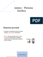 #4 - Elemento de La Persona Jurídica