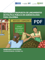 7 - Propuesta de Lineamientos de Politica Publica en Agroecologia para Colombia - Compressed