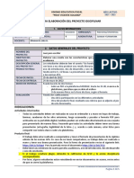 LL - Segundos - Ficha Del Proyecto Disciplinario