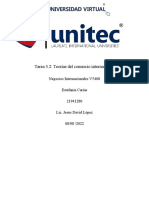 Tarea 3.2 Teorías Del Comercio Internacional