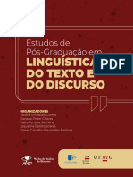 Estudos de Pós-Graduação em Linguística Do Texto e Do Discurso