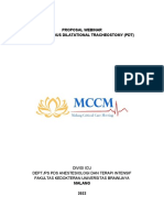 Proposal Webinar Percutaneous Dilatational Tracheostomy - Divisi Icu
