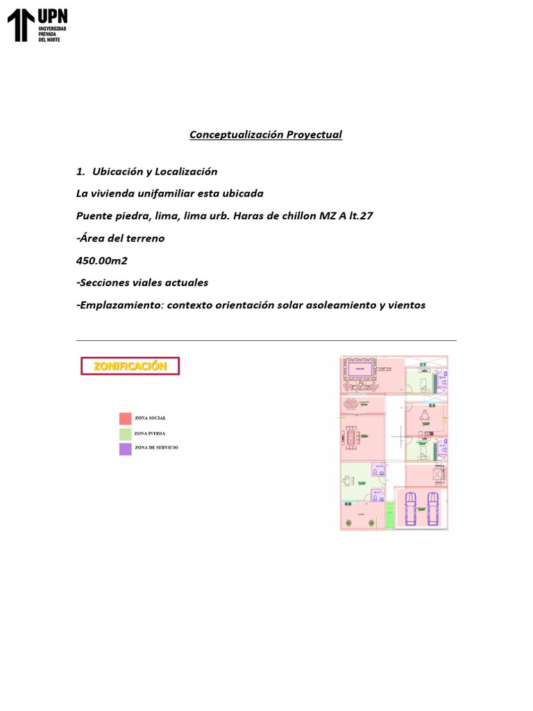 Proyecto de Vivienda Unifamiliar en Lima | PDF | Diseño