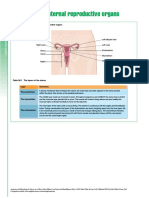 Figure 38.1 The Female Internal Reproductive Organs
