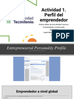 Perfil del emprendedor