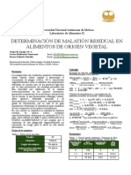 García, E Torres, O InformedeResultadosMalatiónResidual