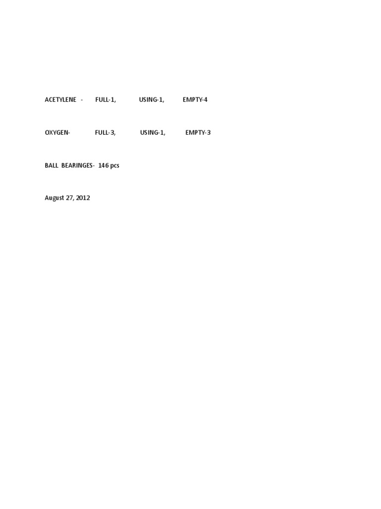 Acetylene | PDF