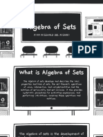 Algebra of Sets & Special Sets