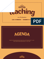 Teaching As A Profession Chapter 1