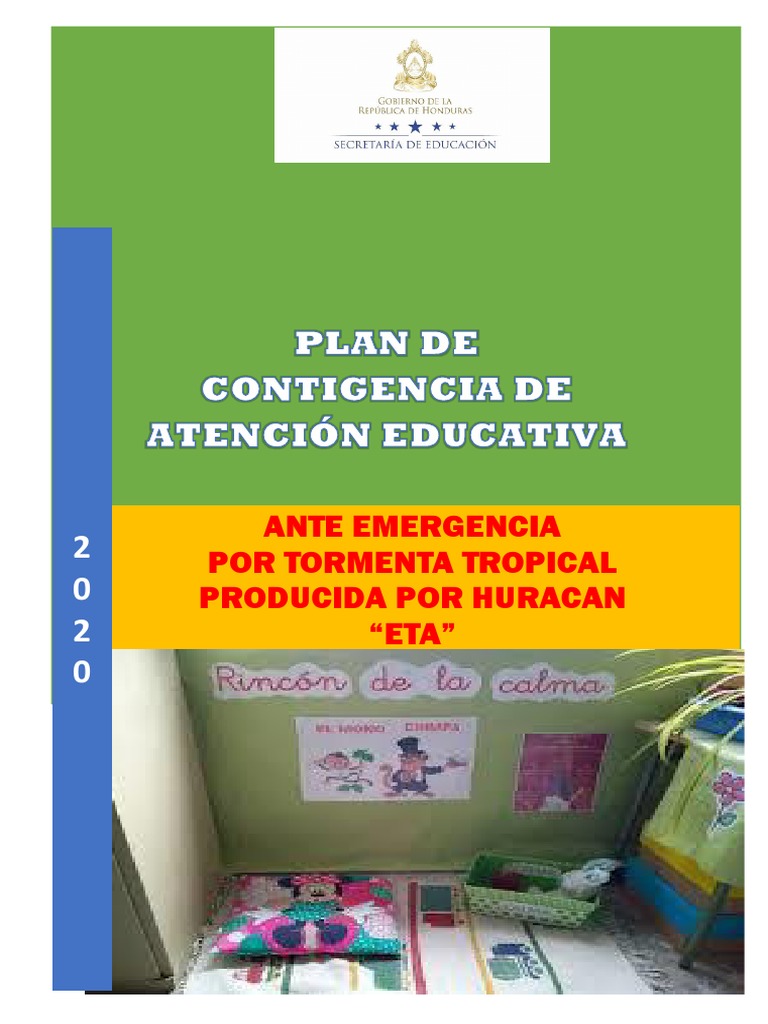Vf plan de contingencia educativa ante huracan eta 11 de noviembre