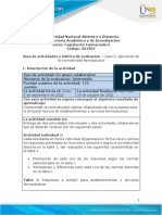 Guía de Actividades y Rúbrica de Evaluación - Unidad 2 - Caso 2 Aplicación de La Normatividad Farmacéutica