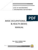 Engg 411 Basic Occupational Safety and Health - Joel R. Cornejo