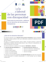 Folleto Acceso A La Justicia Laboral de Las Personas Con Discapacidad