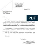 Letter of Invitation To The PNP