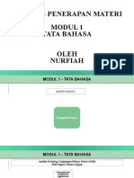 Nurfiah - Analisis Penerapan Materi Modul 1