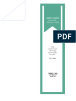 Feb 1st Week Planner