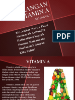 Faktor Risiko Kekurangan Vitamin A Berdasarkan Usia