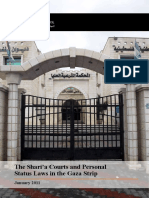 The Sharia Courts and Personal Status Laws in The Gaza Strip