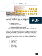 Gambaran Umum Kabupaten Batang