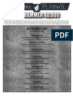 West Gamer Ultimate 40k Scenarios