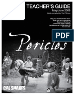 Pericles Teacher's Guide - California Shakespeare Theater - 2008