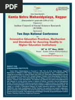 Kamla Nehru Mahavidyalaya, Nagpur: Two Days National Conference