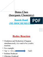 Inorganic Chem Demo