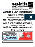 Edition Du Jeudi 18 Juin 2020