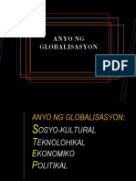 Anyo NG Globalisasyon