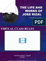 The Life and Works of Jose Rizal Intro